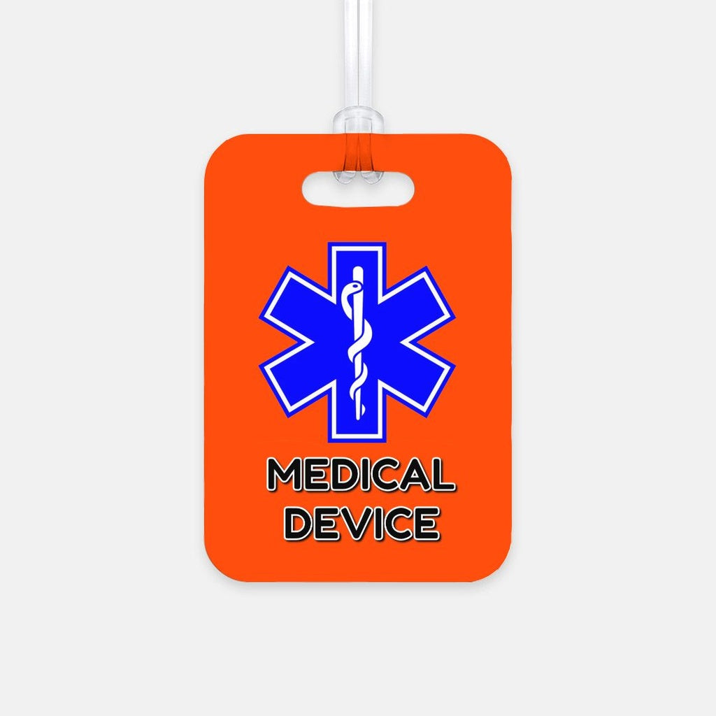 Medical Device Luggage Tag