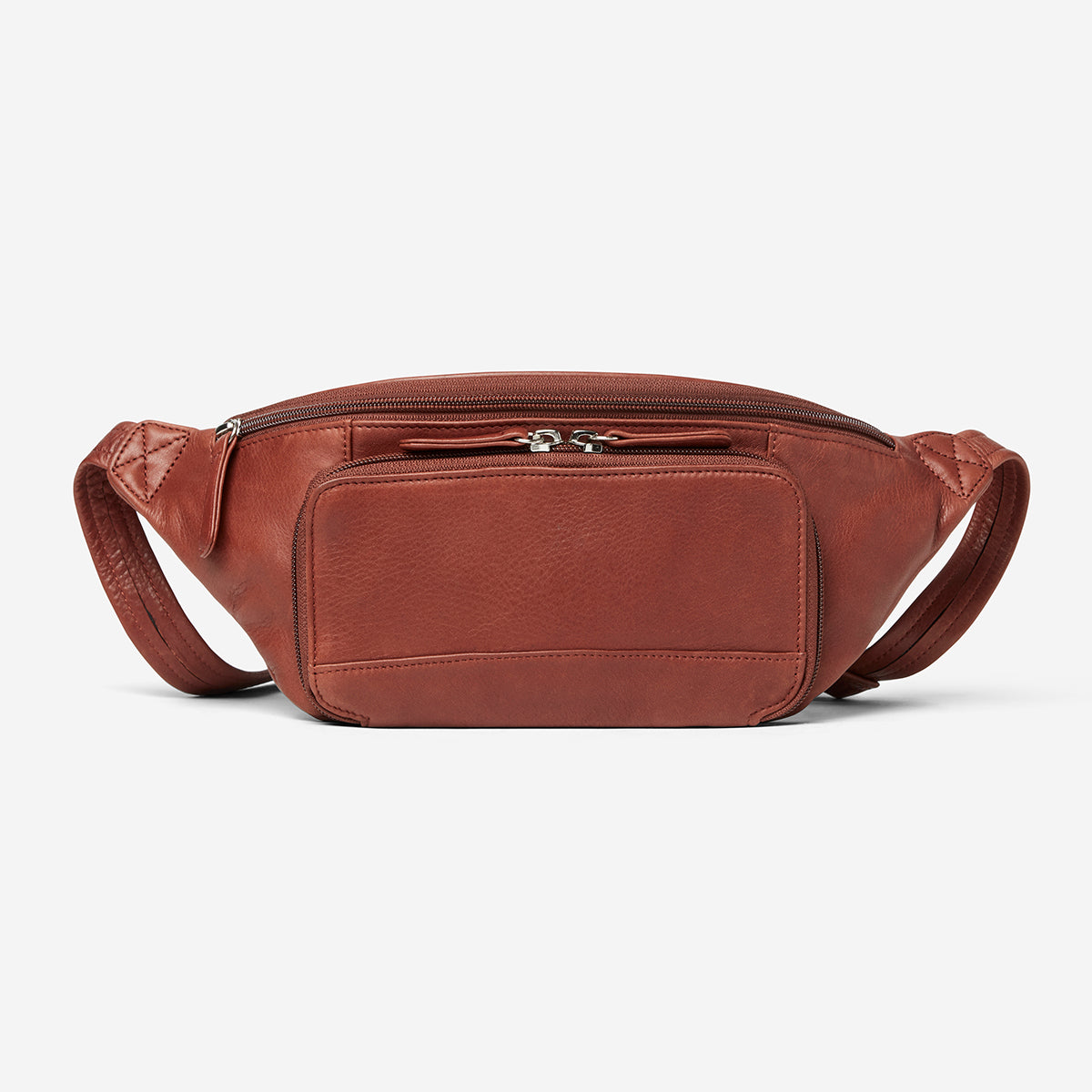 Leather RFID Blocking Organizer Waist Pack