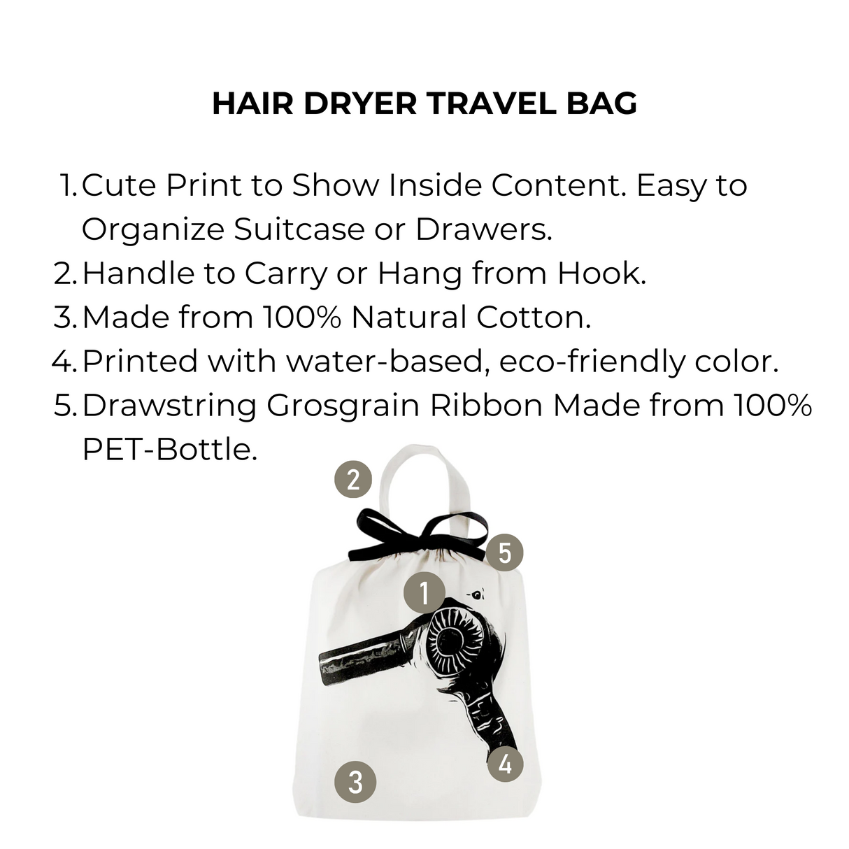 Women's Travel Set 4-pack, Cream