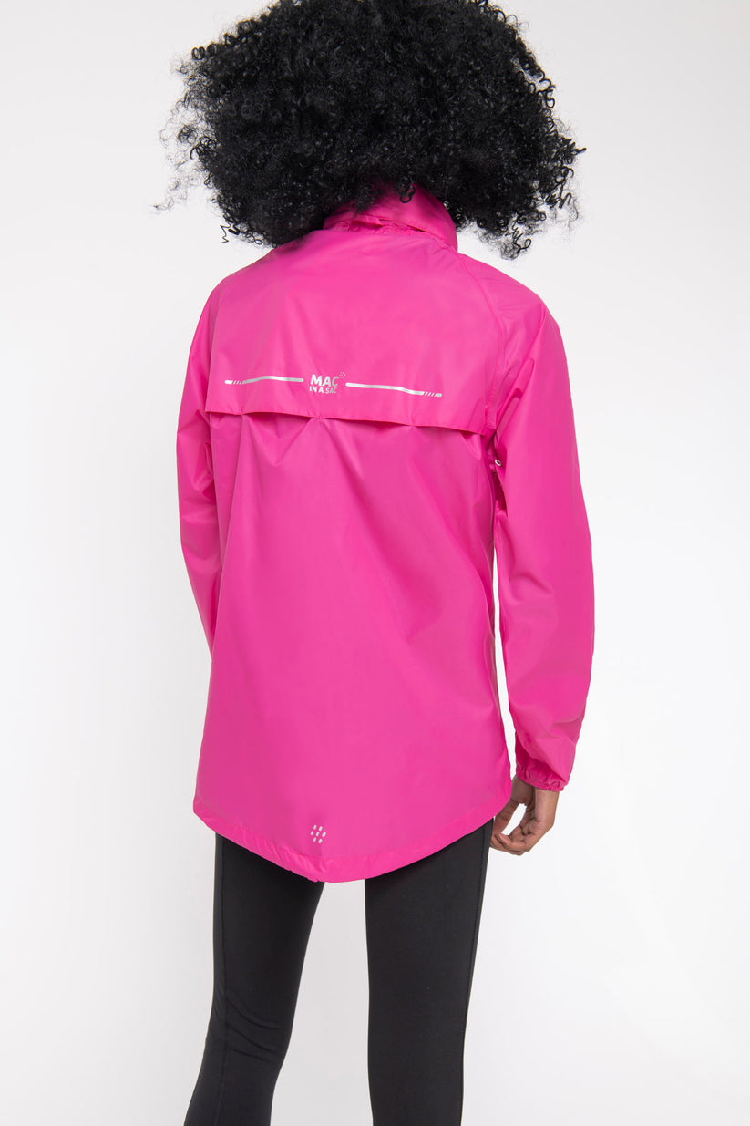 Pink Mac-In-A -Sac Origin II Rain Coat