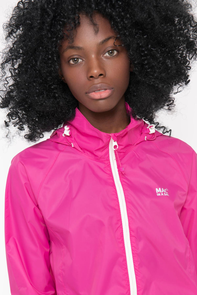 Pink Mac-In-A -Sac Origin II Rain Coat