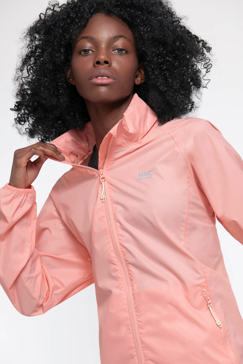 Soft Coral Mac-In-A -Sac Origin II Rain Coat