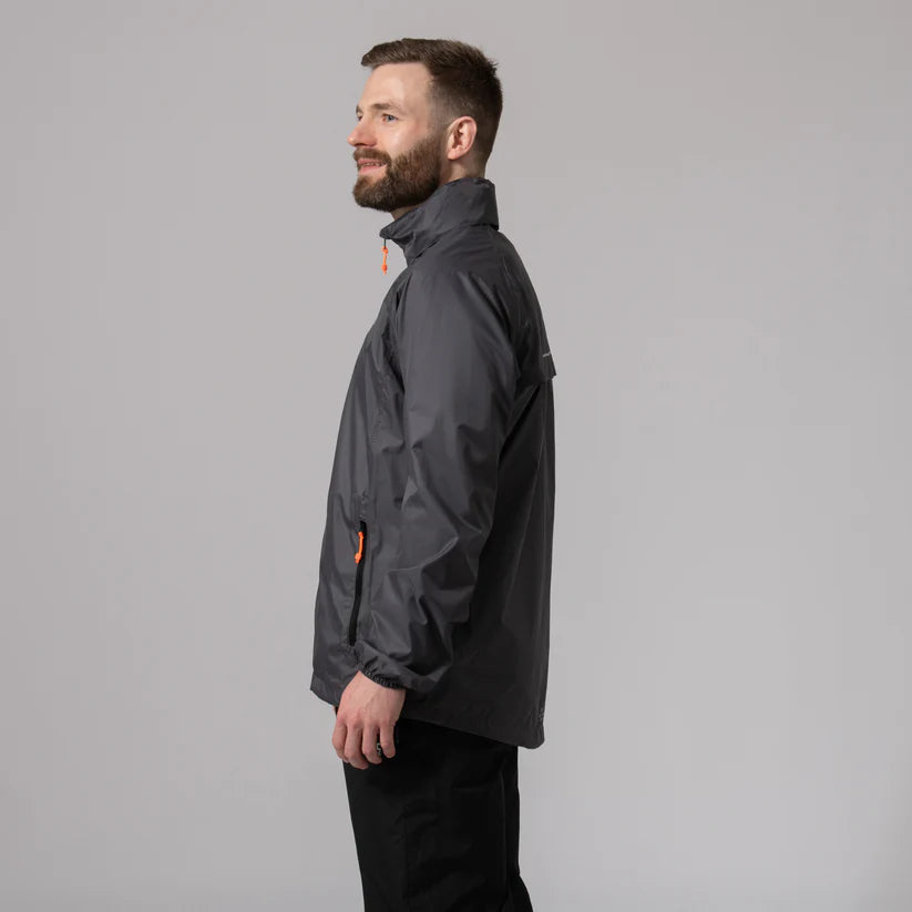Charcoal Mac-In-A -Sac Origin II Rain Coat