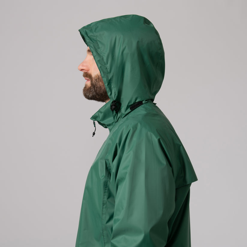 Forest Green Mac-In-A -Sac Origin II Rain Coat