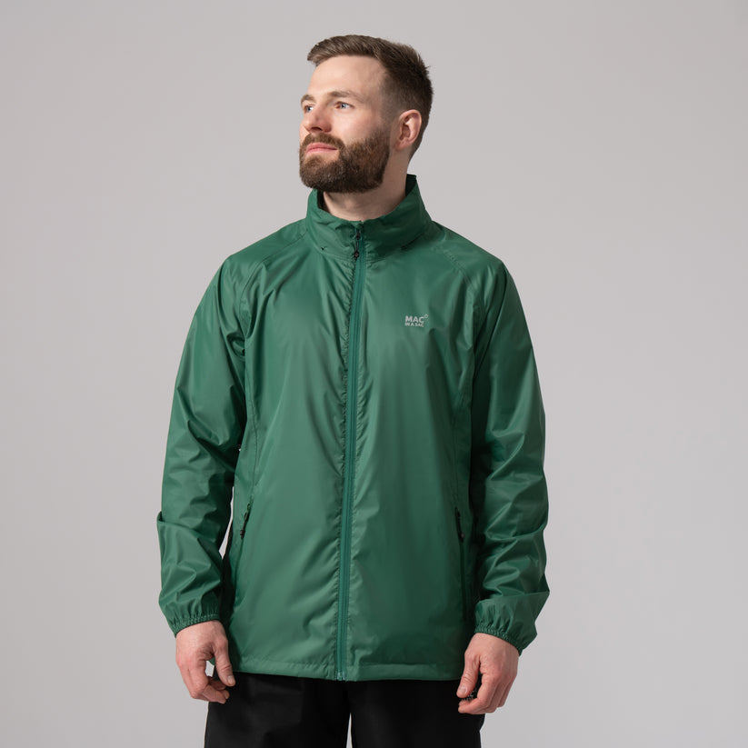 Forest Green Mac-In-A -Sac Origin II Rain Coat