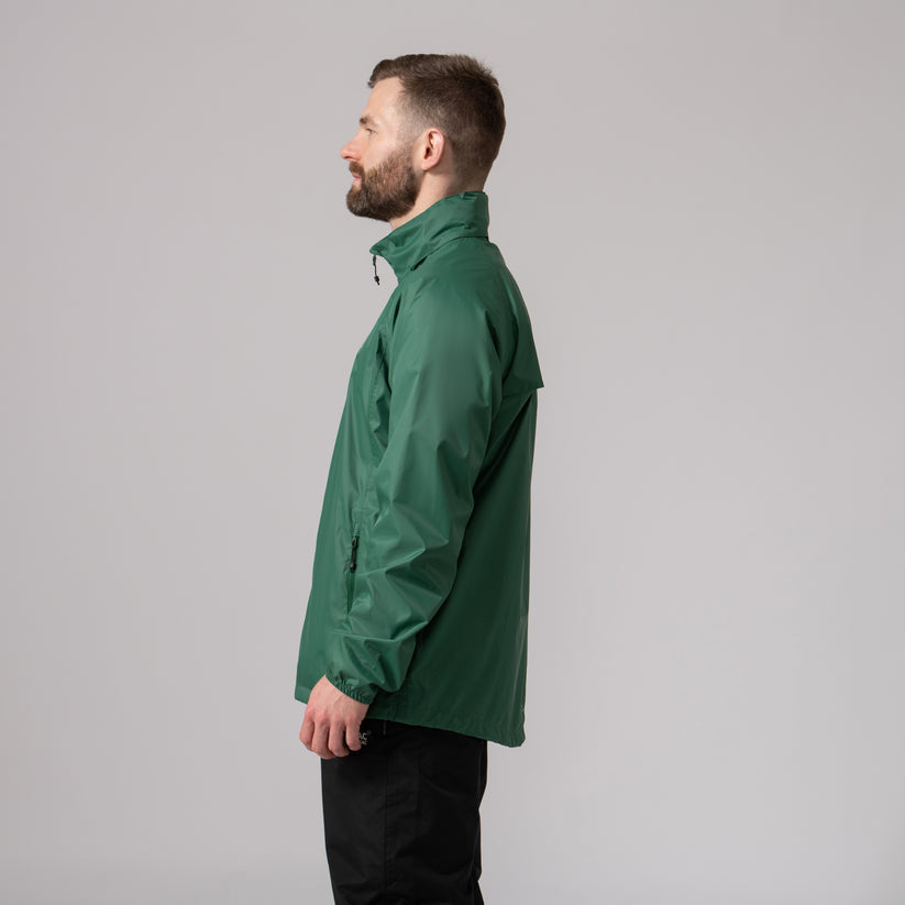 Forest Green Mac-In-A -Sac Origin II Rain Coat