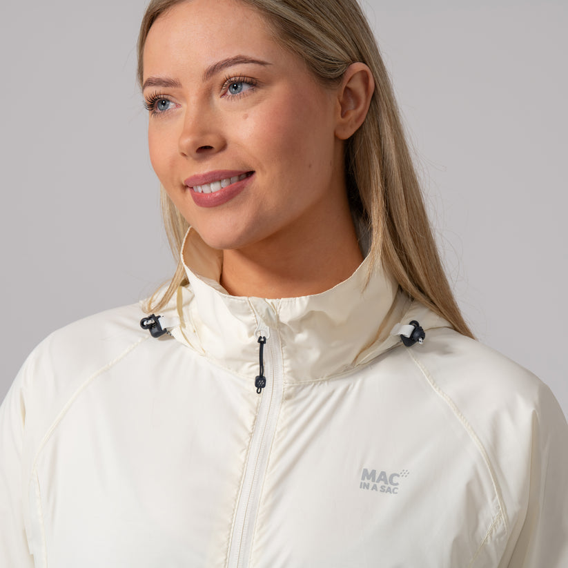 Ivory Mac-In-A -Sac Origin II Rain Coat