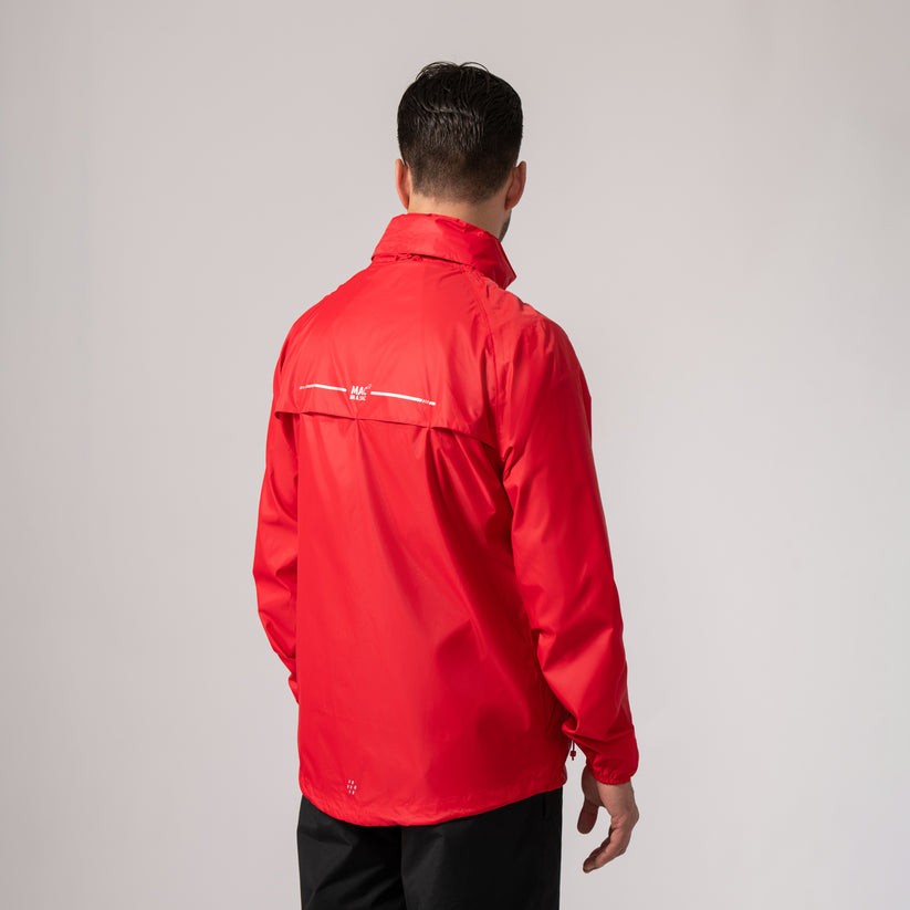 Red Mac-In-A -Sac Origin II Rain Coat