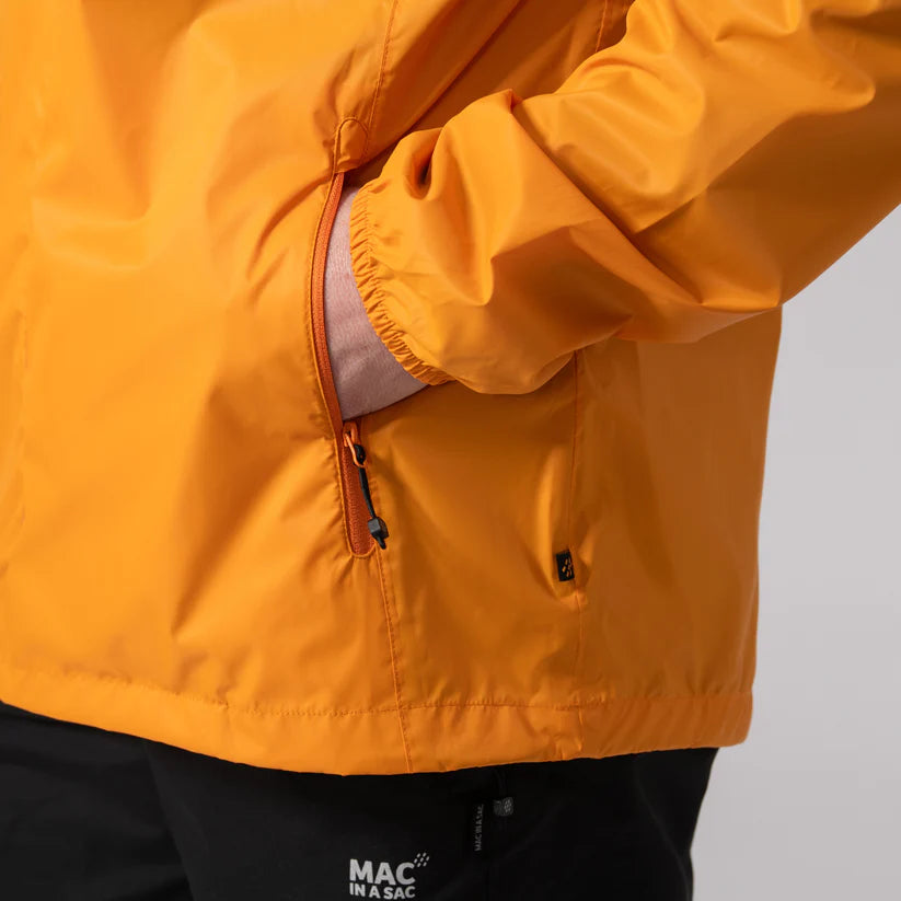 Soft Orange Mac-In-A -Sac Origin II Rain Coat
