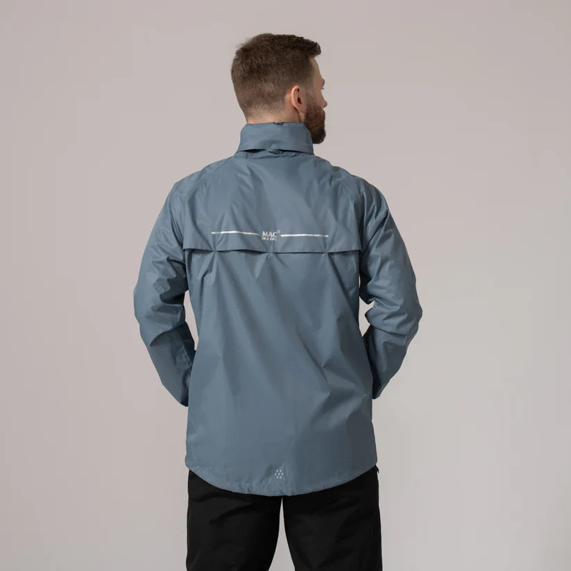 Steel Grey Mac-In-A -Sac Origin II Rain Coat