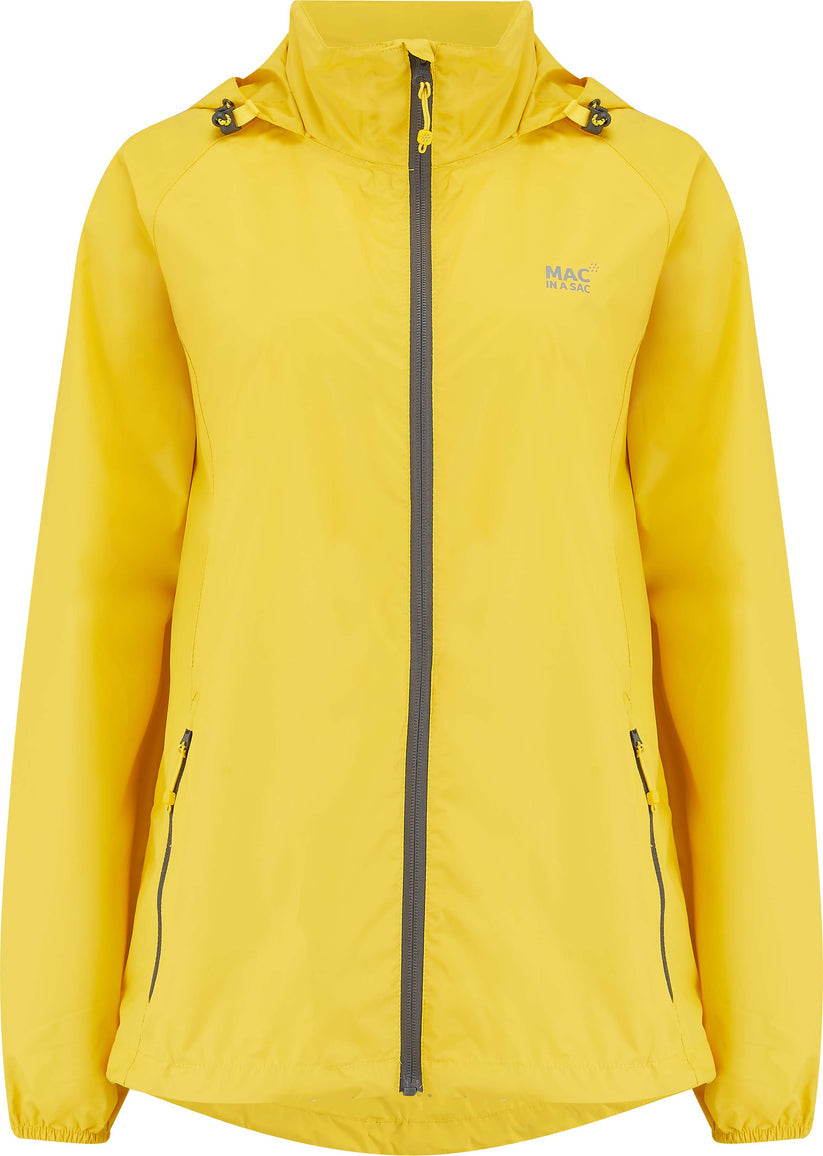Yellow Mac-In-A -Sac Origin II Rain Coat