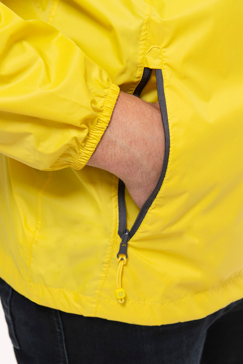 Yellow Mac-In-A -Sac Origin II Rain Coat