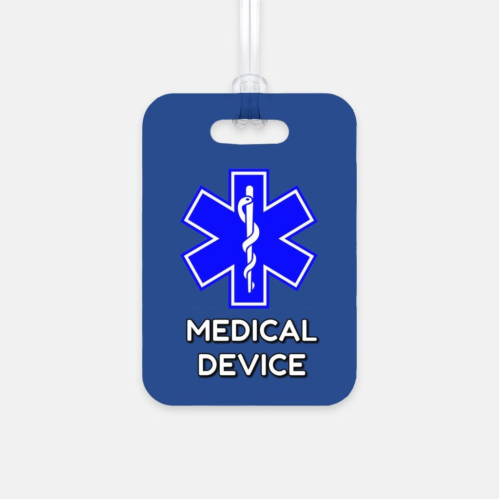 Medical Device Luggage Tag