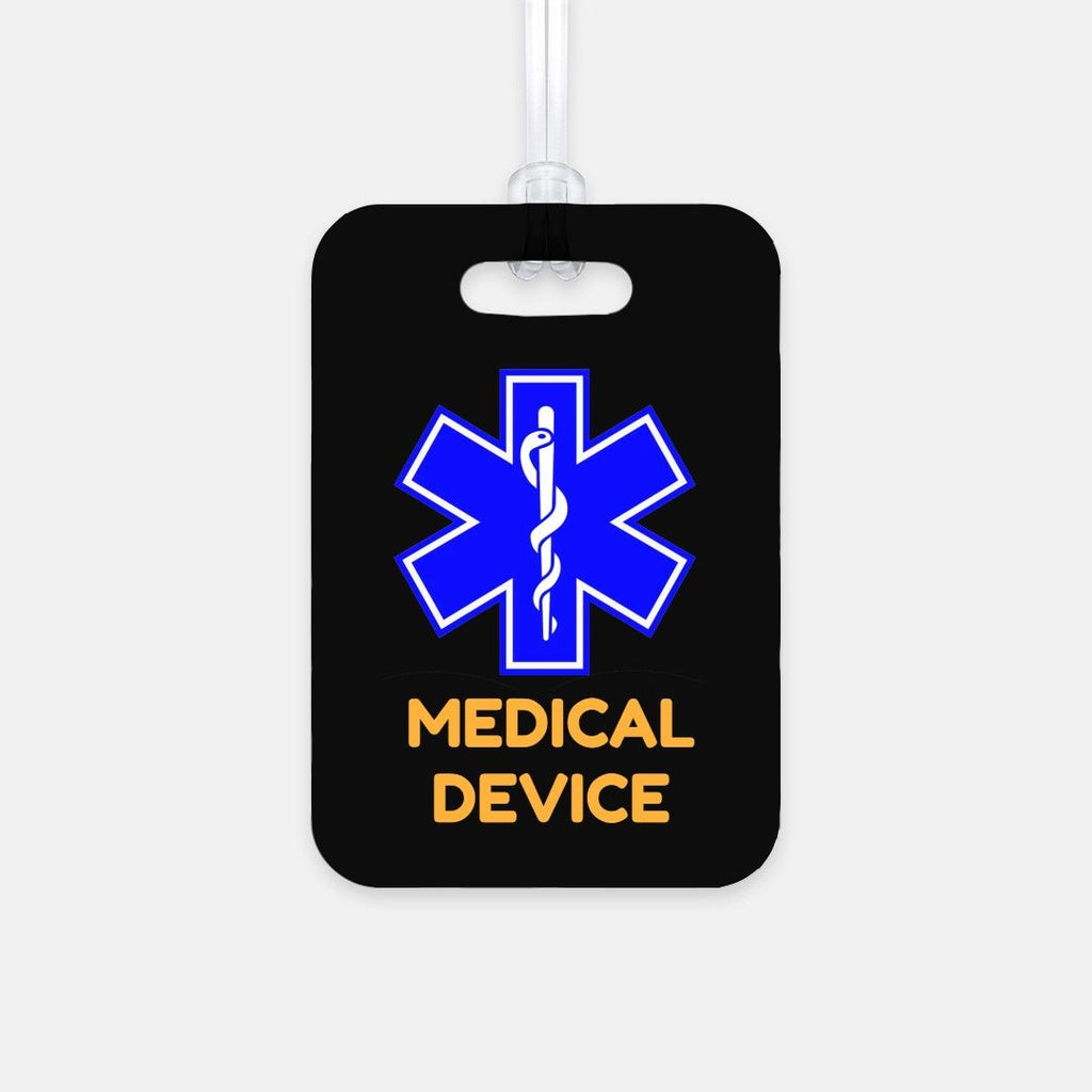 Medical Device Luggage Tag