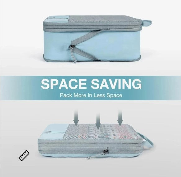 Compression Packing Cube 6 Piece Set by Bagsmart