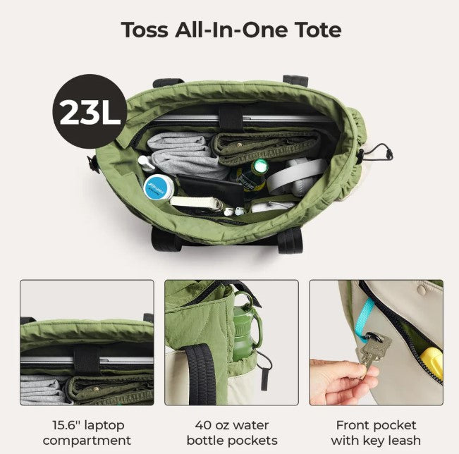 Paz 23L Laptop / Carry All Tote