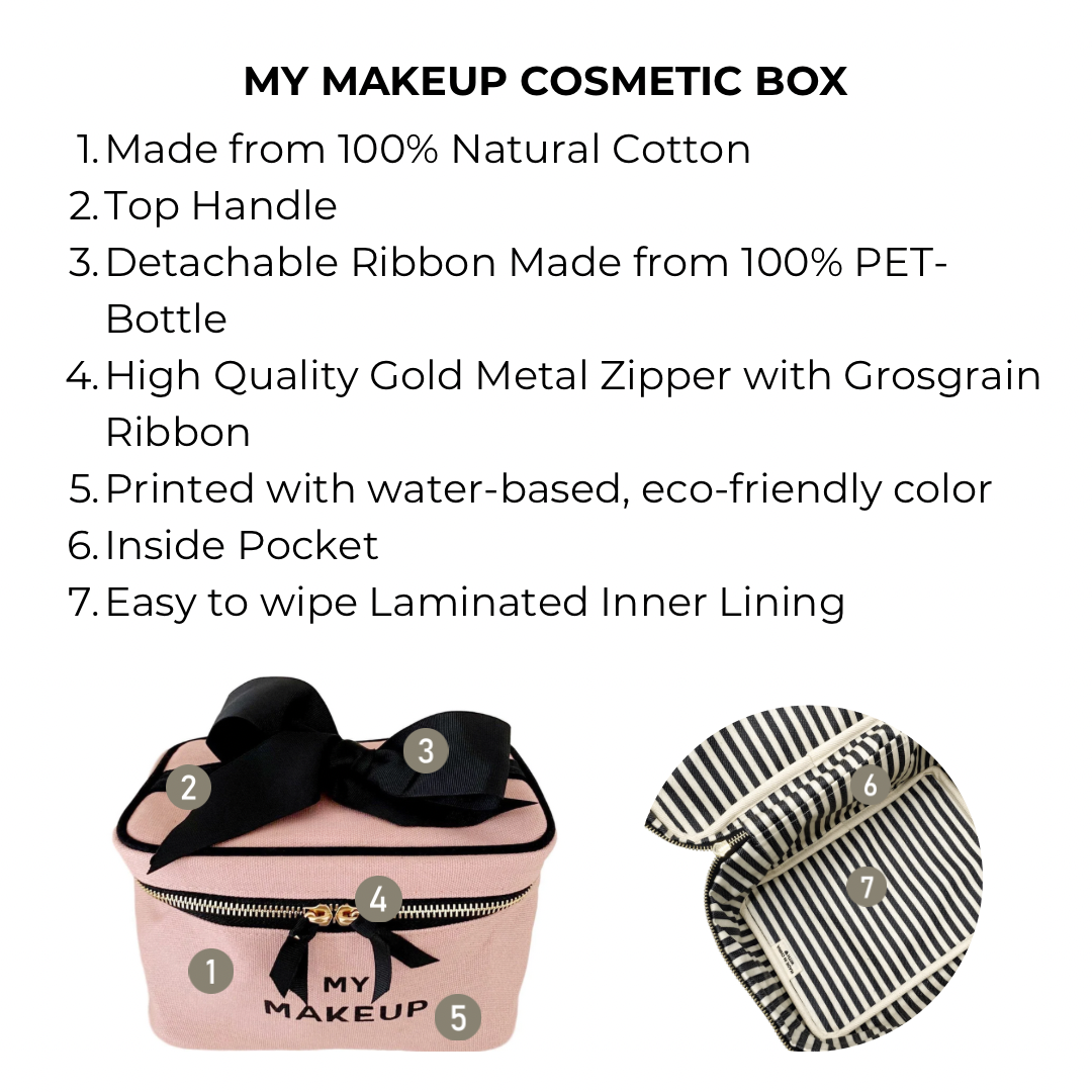My Makeup Cosmetic Box – Pink/Blush