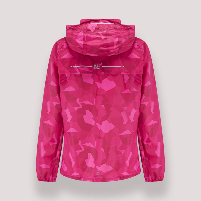 Pink Camo Mac-In-A -Sac Origin II Rain Coat