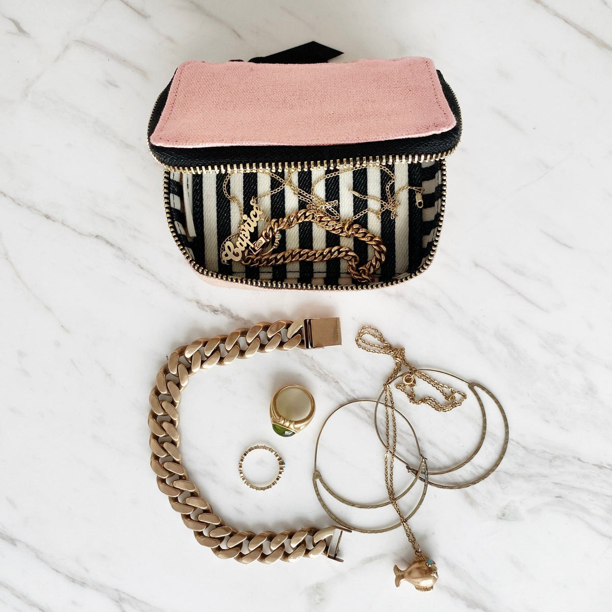 Jewelry/Trinket Box – Small – Pink/Blush