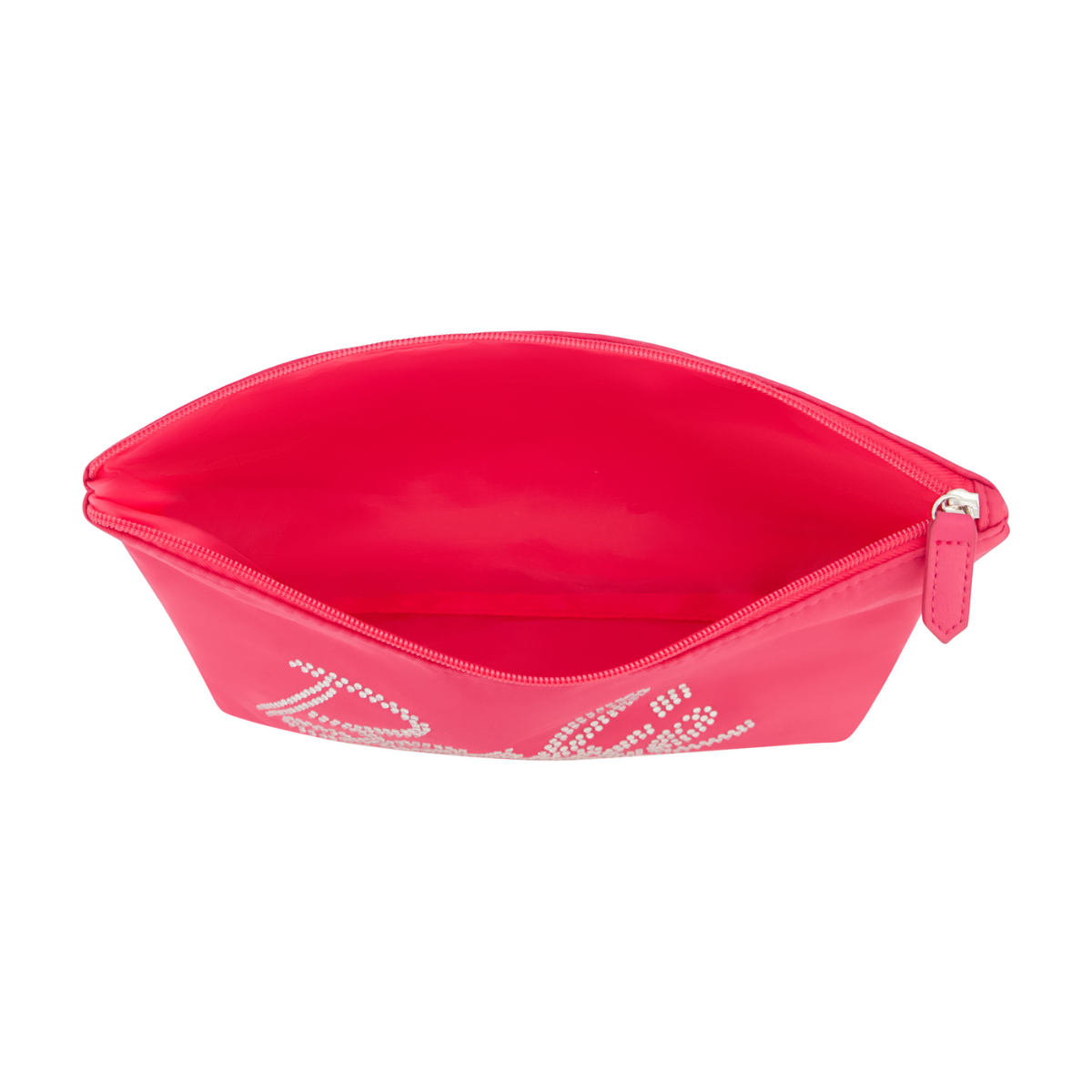 Barbie™ Rhinestone Logo Cosmetic Bag