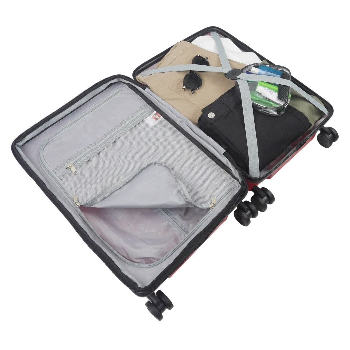 Equipaje de mano LEGO® Signature Rojo Ladrillo de 22"