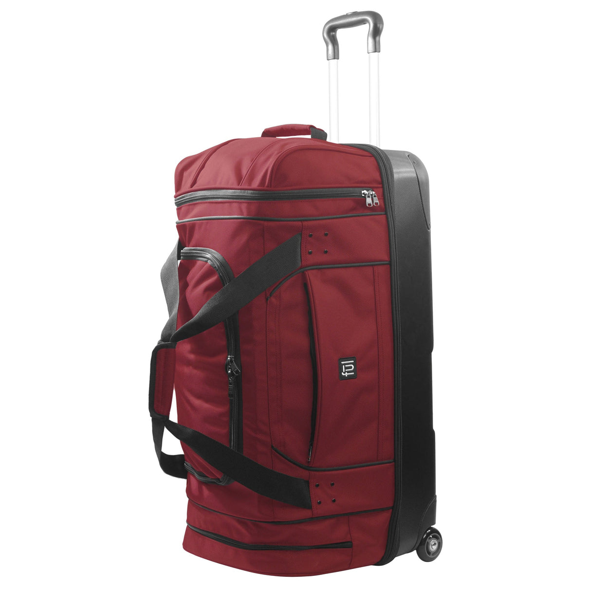 Workhorse 30" Split Level Dark Red FŪL Rolling Duffle Bag