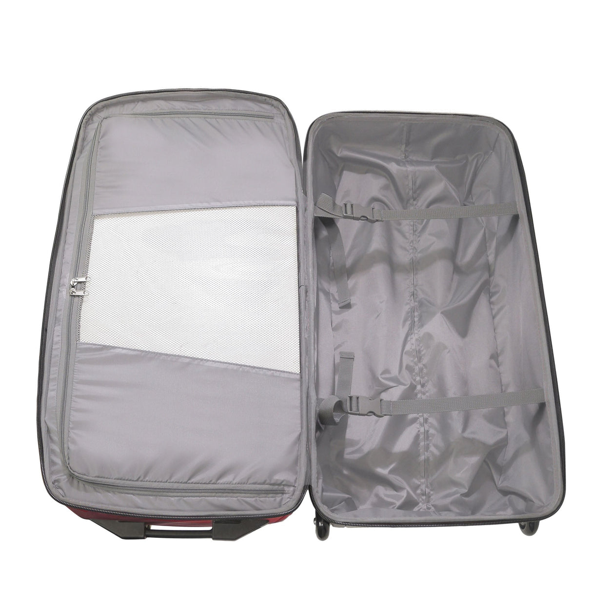 Workhorse 30" Split Level Dark Red FŪL Rolling Duffle Bag