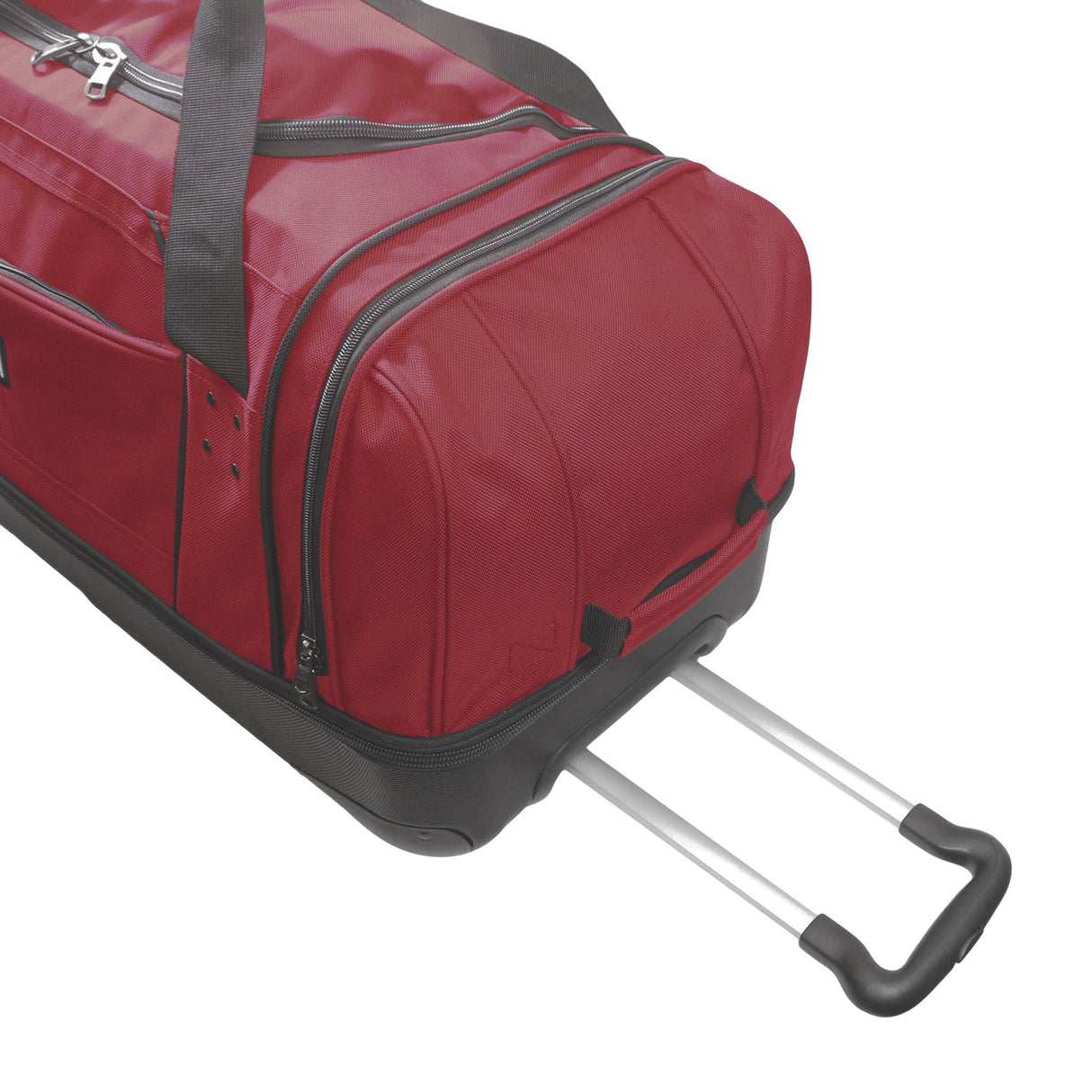 Workhorse 30" Split Level Dark Red FŪL Rolling Duffle Bag