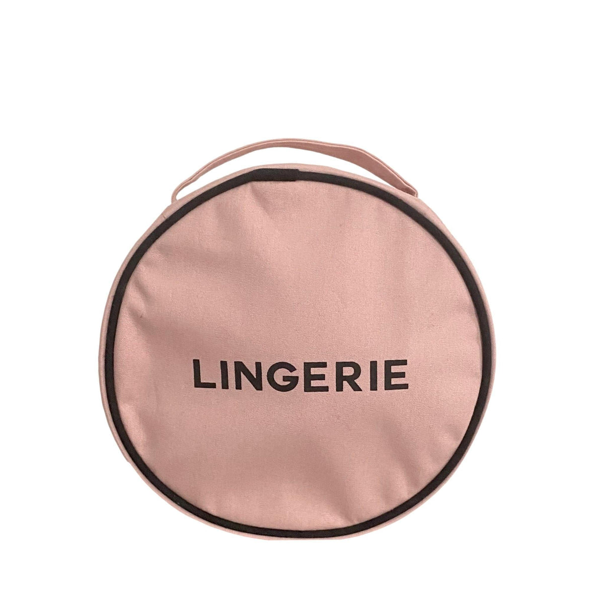 Round Lingerie Case – Pink/Blush