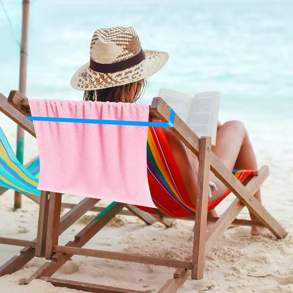 Towel Band for Beach, Pool, and Lawn Chairs