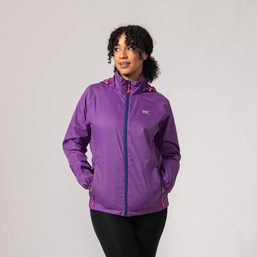 Purple/Navy ( Closeout Color Combination) Mac-In-A -Sac Origin II Rain Coat