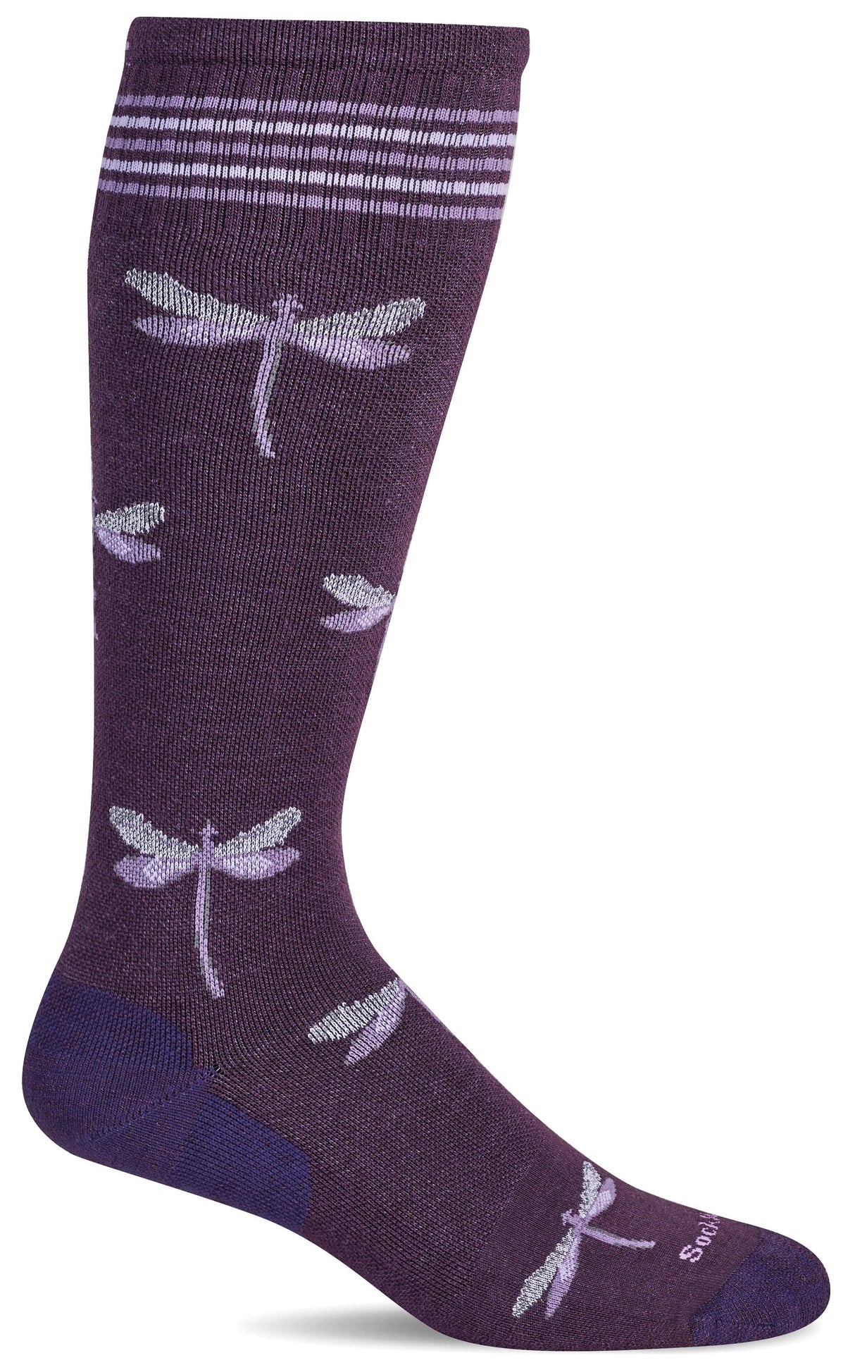 Sockwell Calcetines de compresión graduados moderados Dragonfly para mujer