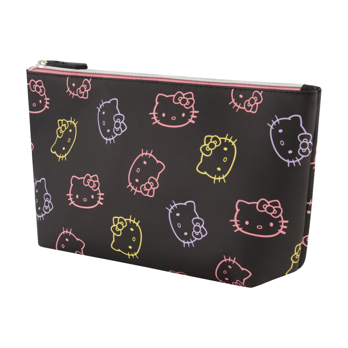Sanrio Hello Kitty Faces Black Cosmetic Bag