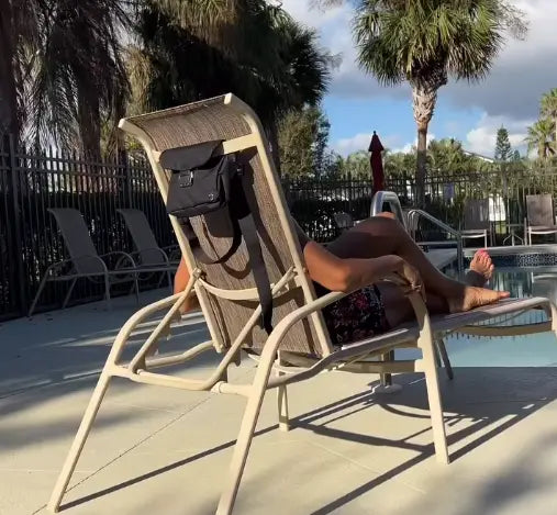 Lockable Crossbody Travel Bag