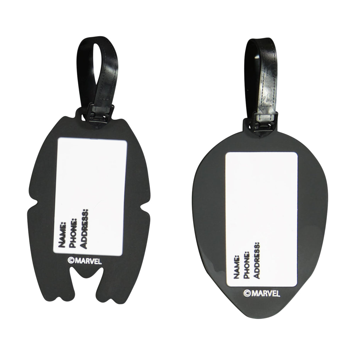 Spiderman 2-Piece Red Luggage Tag Set