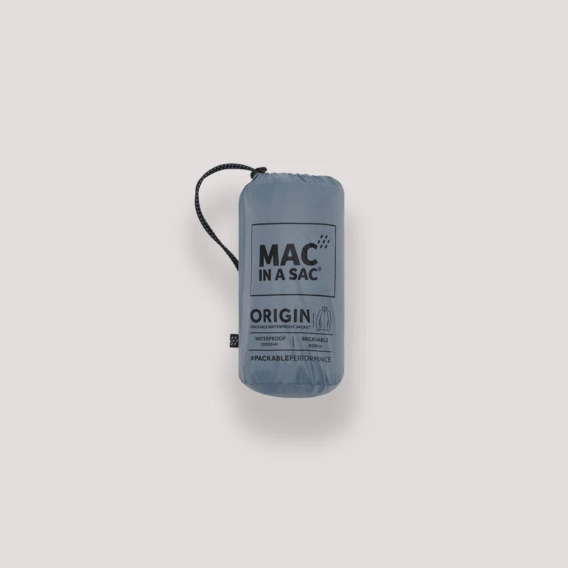 Steel Grey Mac-In-A -Sac Origin II Rain Coat