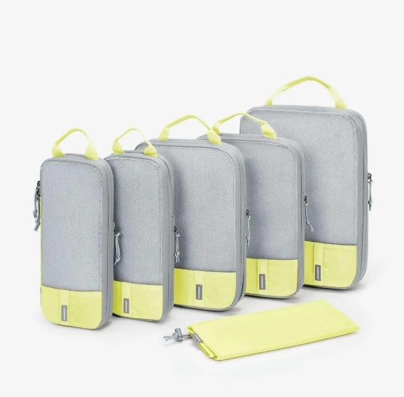Compression Packing Cube 6 Piece Set by Bagsmart