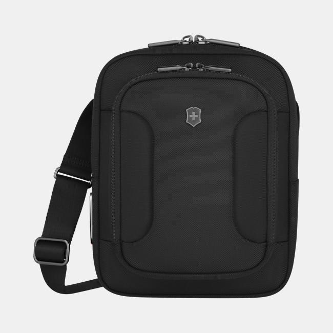 Werks Traveler 7.0 Crossbody Bag with Tablet Compartment by Victorinox, Compact Organizer