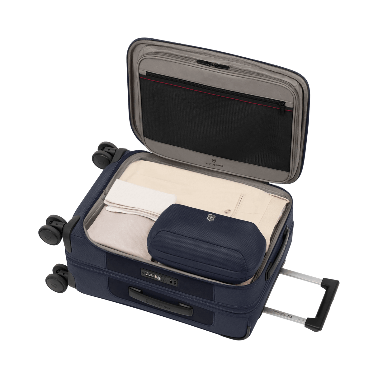 Frequent Flyer Carry Werks 7.0 Traveler -On 8-Wheel Softside Expandable Cabin Case Victorinox