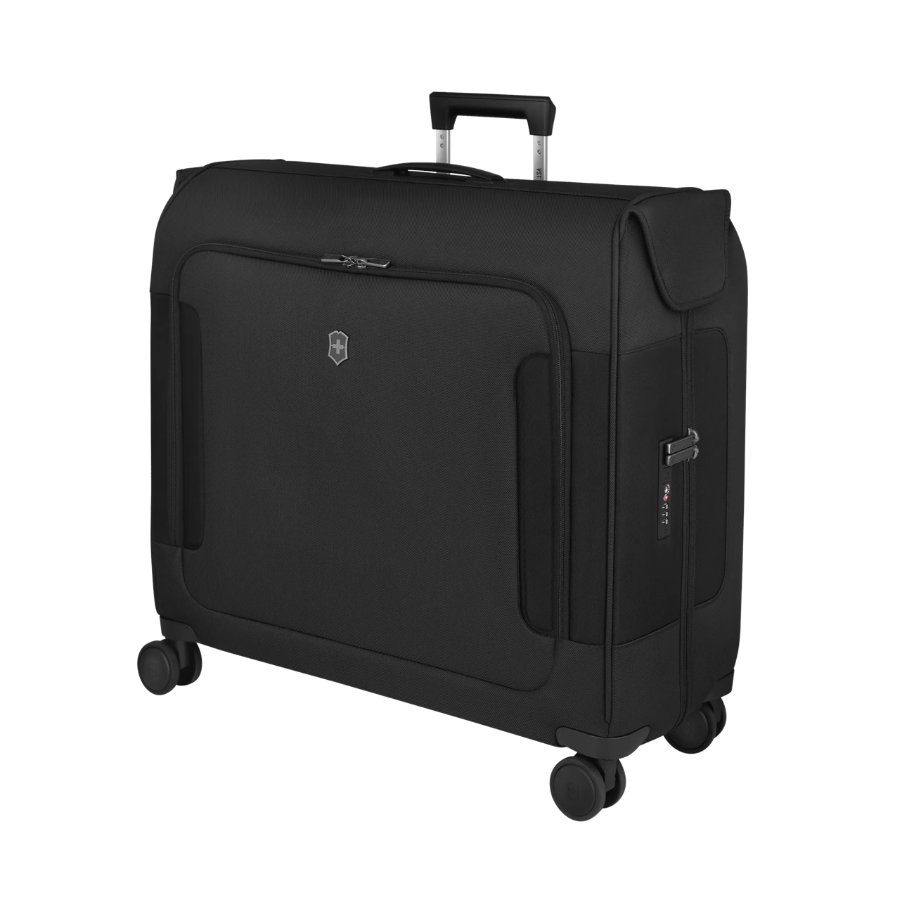 Werks Traveler 7.0 Wheeled Garment Bag, 8-Wheel Softside Bag, Black, by Victorinox