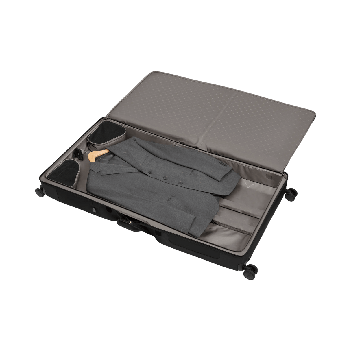 Werks Traveler 7.0 Wheeled Garment Bag, 8-Wheel Softside Bag, Black, by Victorinox