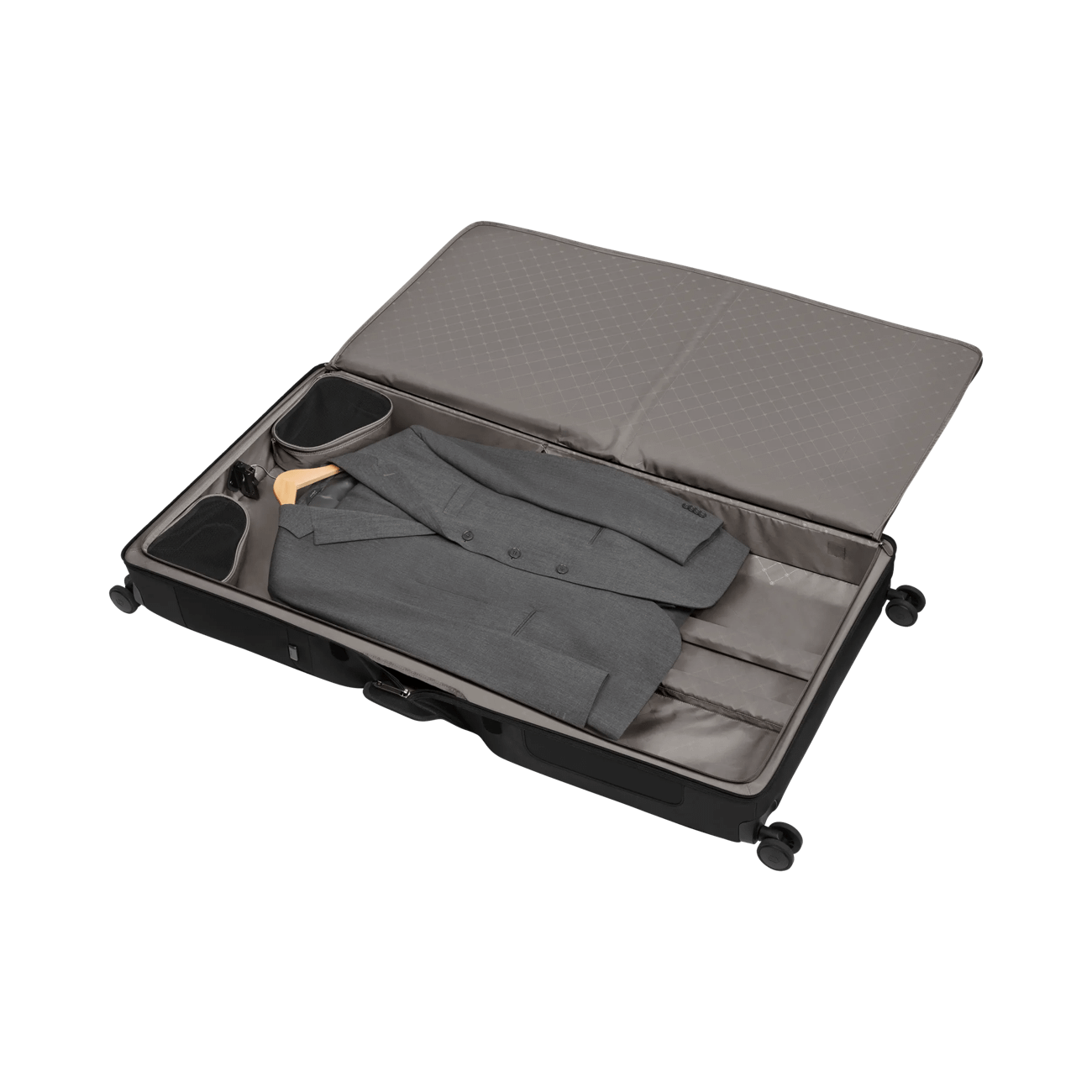 Werks Traveler 7.0 Wheeled Garment Bag, 8-Wheel Softside Bag, Black, by Victorinox