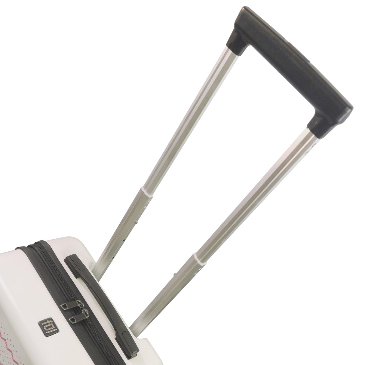 Home Alone 22.5" White Carry-On Suitcase Luggage