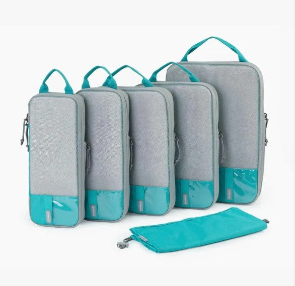 Compression Packing Cube 6 Piece Set by Bagsmart