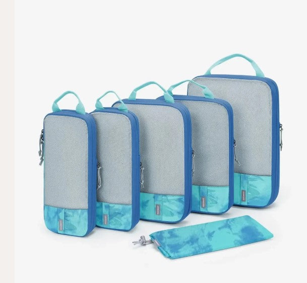 Compression Packing Cube 6 Piece Set by Bagsmart