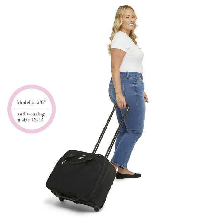 2 Wheel Roling Tote, by - Baggalini