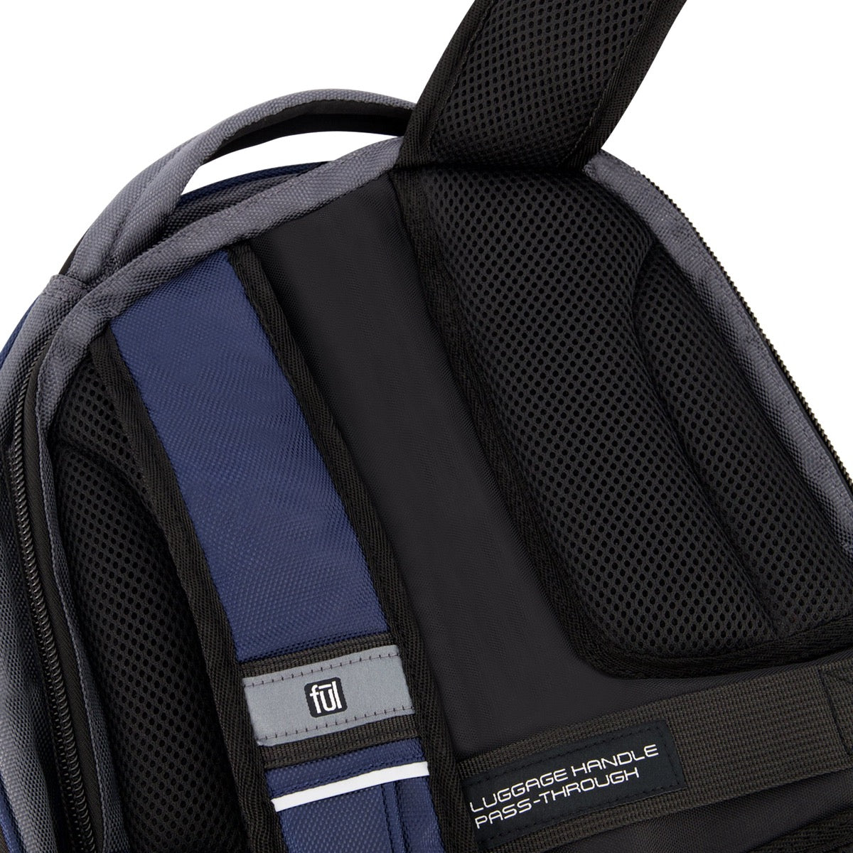 Mochila Big Easy resistente al agua de 17" FŪL gris marino