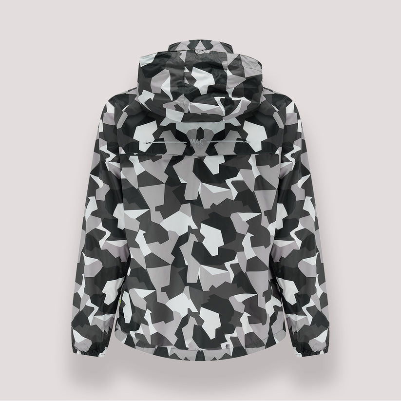 White Camo 2nd Edition Mac-In-A -Sac Origin II Rain Coat