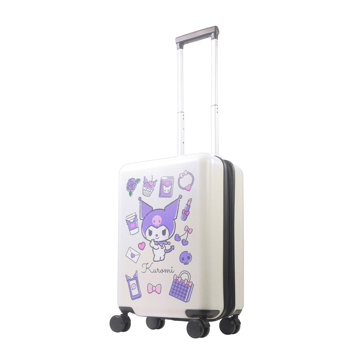 Sanrio Kuromi & My Melody 22.5" Hardside Carry-On Spinner by FŪL