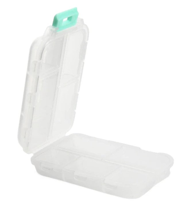Travel Pill Organizer 10 space Box With 1000+ Free Labels Download